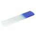 Foot Scrubber - Handmade Glass Foot File - Pedicure Rasp - Genuine Czech Tempered Glass - Corn & Dead Skin Remover - Calluses - Coarse - Hard Skin Remover - Pedicure Tools - Foot spa Cyan Blue