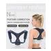 Posture Corrector for Men and Women | Upper Back Brace for Clavicle Support | Relieve Neck & Back Pain | Improve Posture | Adjustable Universal Size - Buy Online on GoSupps.com