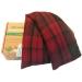 Unscented Microwave wheat bag - UK Made Heat Pack - NON Scent in Plum Tartan Cotton Gift Box Plum Tartan 1 Count (Pack of 1) - Buy Online on GoSupps.com