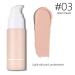 6PCS Full Coverage Liquid Foundation Makeup Set with Primer, Brush, and Sponge - Vegan & Cruelty Free in Nude 102 + Warm P - Buy Online on GoSupps.com