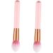 FOYTOKI 2pcs Powder Brush Makeup Brush for Woman Cosmetic Brush Professional Makeup Brush Highlighter Wooden - Buy Online on GoSupps.com