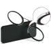 REAVEE 2 Pack Nose Pinching Armless Reading Glasses +2.0 for Women Men - Ultra Thin No Temple Readers with Mini Portable Case in Black - Buy Online on GoSupps.com