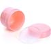 Zeoabsy 12-Pack 10ml White Plastic Empty Cosmetic Lotion Cream Cans with Screw Cap & Inner Lining + 5 White 10ml Spoons - Ideal for Nail Art & DIY Lip Balm - Buy Online on GoSupps.com
