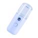 FOMIYES 1pc Portable Humidifier Mini Humidifier Cool Mist Facial Steamer Women Humidifier Miss Fan The Face 14.5X4CM Blue