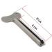 PETJOS 5pcs Stainless Steel Tube Roller Toothpaste Tube Squeezer Roll-up Key Dispenser - Buy Online on GoSupps.com
