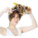 CreaClip Medium and Scissors for Fine Thin Hair - Professional Hair Cutting Tool as Seen on Shark Tank - Ideal for Layers, Bangs, Split Ends - Includes Hair Cutting Guide - Buy Online on GoSupps.com