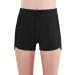 Girls' Quick Dry Athletic Running Shorts with Mesh Liner Pockets - Black | Size 12 Years - Buy Online on GoSupps.com