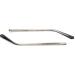 VekkEr Eyeglass Temple Replacement - Plastic & Metal Tooth 1.2mm Thick - Silver Eyeglass Parts (1 Pair) for International Shipping - Buy Online on GoSupps.com