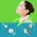 Neck Massager & Scooter Ball - Self-Massage Tool for Shoulder & Back Pain Relief (Green) | International Shipping - Buy Online on GoSupps.com