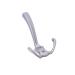 LABRIMP Coat Hooks Hat Vintage Kitchen Dual Silver Wall Hooks Clothes Coat Door Towel Bathroom Hanger Wall Mounted Coat medium As Shown