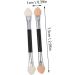 NOLITOY 120 Pcs Latex Eye Shadow Stick Eyeshadow Stick Eyebrow Brush Applicator Double Ended Eyeshadow Brush - Buy Online on GoSupps.com