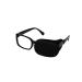 Kid/Adult Visual Acuity Recovery Silk Eye Mask Training Amblyopia Strabismus Corrected Lazy Eye Patches for Glasses(Black)