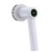 Rofawee Electric Spin Scrubber Cordless Cleaning Brush ing Power Shower Scrubber with 4 Replaceable Cleaning Heads and 2 Adjustable Speeds for Bathroom Kitchen Floor Tile (White)