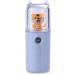 rongweiwang Mist Facial Sprayer Travel 30ml USB Rechargeable Humidifier Personal Moisturizing Hydrating Misting Instrument Face Nebulizer Blue - Buy Online on GoSupps.com