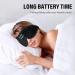Sleep Mask with Bluetooth Headphones - 3D Blackout Eye Patches | Ultra-Thin Stereo Speakers & White Noise for Side/Back Sleepers | Perfect Travel Gift for Women & Men - Buy Online on GoSupps.com