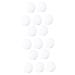 FOMIYES FOMIYES 15pcs Baby Puff Cosmetic Makeup Puff Powder Buffer Foundation Puff Puff White Round Big Puff Baby Puff