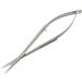 SANDBROS Straight Cuticle Scissors Grooming Professional Self Opening Scissors from Stainless Steel - Scrapbooking and Decoupage Straight Scissors