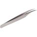 Precision Silver Stainless Steel Makeup Tools | Curved Tweezers for False Eyelashes | International Shipping - Buy Online on GoSupps.com