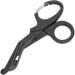 InsGB Medical Scissors - 5.5 Black & Orange Emergency Room Scissors for Nurses | Perfect for Home Surgery - Buy Online on GoSupps.com