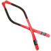 DeeboW Glasses Replacement Temples yewear Leg 1 Pair Children's Plastic Glasses Replacement Temples Eyeglass Frames Red