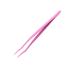 Didiseaon Lash Tweezers Fake Eyelashes Tweezers Eyelashes Dedicated Clips Tweezers for Makeup Special Clip Stainless Steel Pink 14.5*2.8*1.2cm Pink