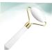 FRCOLOR 3 Pcs Jade Roller Set - Face & Eye Cream Massage for Anti-Aging | Facial Roller for Wrinkles & Beauty | White Jade Massage Sticks - Buy Online on GoSupps.com