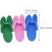 LALAFINA 48 Pairs Disposable Pedicure Slippers - Colorful Anti-Eva Foam Slippers for Women Salon Pedicure and Spa Guests - Buy Online on GoSupps.com