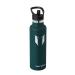 Super Sparrow drinking bottle stainless steel - ultra -light thermal maker - 350ml 500ml 750ml 1L - Standard mouth straw lid - BPA -free thermos thermos bottle for sports travel school outdoor C -Jade 750ml -25oz