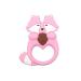 Buy BPA-Free Silicone Teething Rings for Babies - Soft Easy to Hold & Highly Effective - Pink Teething Toy - Buy Online on GoSupps.com