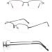 Riccie Men's Titanium Glasses - Blue Light Blocking HD Aspherical Radiation Protection +0.5 to +3.0 - Shop Now! - Buy Online on GoSupps.com