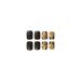 Thanksgiving Short Press on Nails - Brown Matte Acrylic False Nails with Maple Leaf Designs | 24 Pcs Extra Short Stick-on Nails for Women & Girls - Buy Online on GoSupps.com