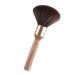 Beavorty 1Stk cleaning brush Razor brushes Powder brush for the face roof brush hairdresser neck brush Bartbrush made of wood mustache brush nylon wool accessories man straighten 24x5cm coffee