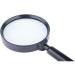 5X Magnifying Glass Handheld Reading - 130MM Large Magnifying Non-Slip Book Newspaper Reading Advanced Handicrafts Hobbies Made in China - Buy Online on GoSupps.com