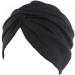 YFJH Chemo Sleep Turban Headwear Scarf Beanie Cap Hat for Cancer Patient Hair Loss - Black - Buy Online on GoSupps.com