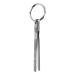 Keychain Tweezer Titanium Alloy Tweezers Wire Cutting Clamps Camping Precision Pliers Outdoor Forceps Durablee Titanium Pluckers Hiking Titanium Tongs for Hiking and Travel