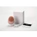 SYL Swan Egg Shape Wireless Silicone Facial Cleansing Brush Cleanser & Massager Silicone Vibrating IPX6 Waterproof Facial Cleansing (Purple) - Buy Online on GoSupps.com
