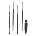 Baluue 1 Set Ear Cleaner Cleaning Kits Cleaning Tools Earbud Cleaning Kit Earwax Cleaner Tool Ear Wax Spoon Visual Earpick Tool Sturdy Ear Cleaner Set Professional Ear Scoop to Rotate