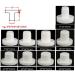 9 PCS Soft Silicone Belly Button Shaper Plug Set for Post-Surgery Weight Reduction, Liposuction, Umbilical Hernia-Repair, Tummy Tuck - Assorted Sizes - Buy Online on GoSupps.com