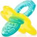 Nuby Chewbies Silicone Teether - Soothing Teething Toy | Colors May Vary - Buy Online on GoSupps.com