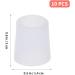 Rosenice Gel Toe Caps for Pain Relief - 5 Pairs (White) | Comfort & Support | International Shipping - Buy Online on GoSupps.com