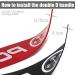 POWER GUIDANCE Muscle Floss Bands - Compression & Mobility Recovery Bands - Enhance Movement Boost Circulation Reduce Soreness - Black & Red Combo - Buy Online on GoSupps.com