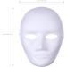 Buy Ifundom DIY Full Face Mask - 12 Paintable Paper Masks for Creative Projects | White Paper M ch Hand-Painted Opera Masks - International Shipping Available - Buy Online on GoSupps.com