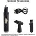 KouRy Nose Hair Trimmer - 2 in 1 USB Rechargeable Ear & Nose Trimmer for Men & Women | Painless Dual-Edge Blades & Eyebrow Clipper - Buy Online on GoSupps.com