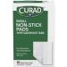 Curad Non-Stick Pads with Adhesive Tabs - 2x3 - 10 Count - Buy Online on GoSupps.com