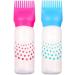 Twiilight 10pcs Professional Root comb Applicator bottles Hair dye applicator bottle Brushes Dyeing comb Ear covers with mixing bowl - Buy Online on GoSupps.com