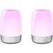 SUWIAKLALL Wake-Up Night Light 3-Ways Dimmable Warm Bedside Lamp for Bedrooms RGB Ambient Nightstand Lights Sleep Aid Snooze Mode - Buy Online on GoSupps.com