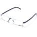 4 Pack Men's Reading Glasses | Blue Light Blocking | 1.5x Strength | Includes Cases - Buy Online on GoSupps.com