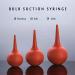 2 Pack 60ml/2oz Soft Rubber Ear Bulb Syringe for Kids, Adults, Pets - Blue/Orange - Buy Online on GoSupps.com