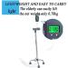 Canes Adjustable Cane for Men Women Lightweight Sturdy Elderly Offset Walking Stick Suitable for Seniors & Handicap Four-Legged Crutches Prosperous - Buy Online on GoSupps.com