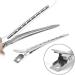 26Pcs Hair Sectioning Clips 3.5 inches Duck Bill Sectioning Clips Metal Curl Setting Section Hair Clips Professional Sectioning Clips for Barbershop Hair Salon Hairdressing Styling Salo(Silver) - Buy Online on GoSupps.com